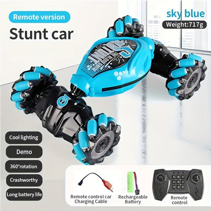 Remote Control Deformation Car - Gesture Sensing Off-road Toy Birthday  Holiday Gift