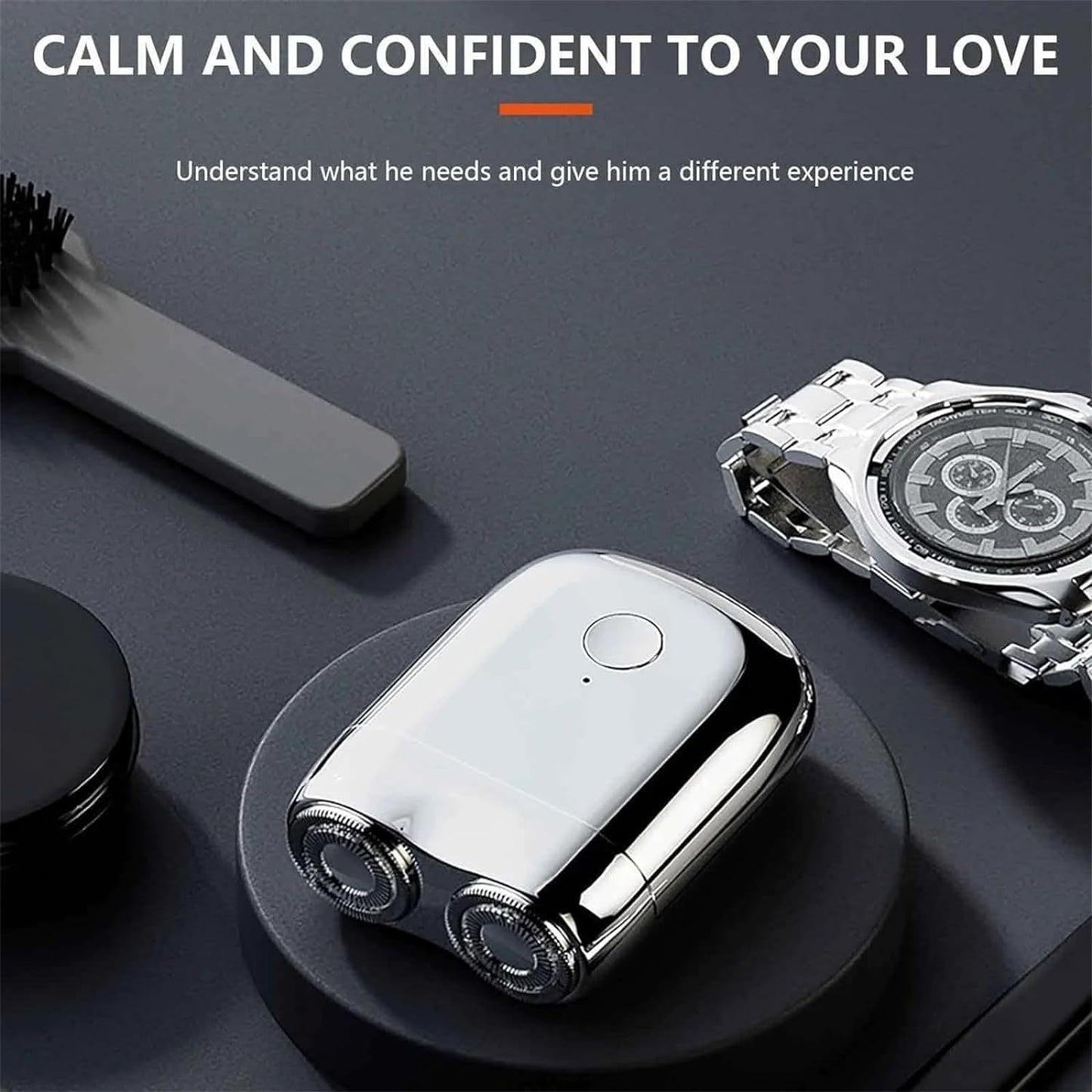 Cordless Electric Shaver for Men - Portable Razor