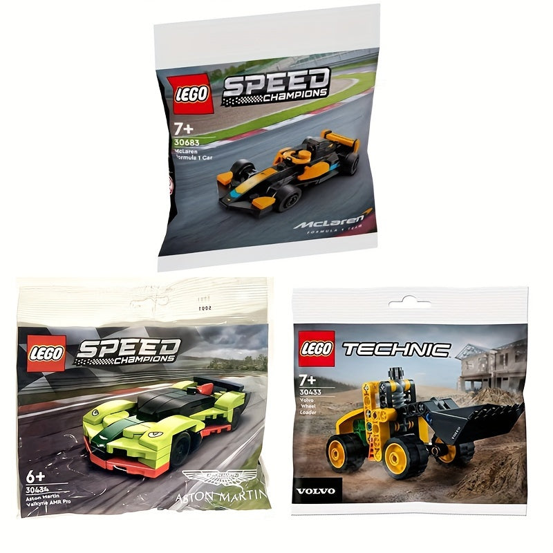 Aston Martin Valkyrie AMR Pro Building Block Set - Speed Champions Gift for Ages 7