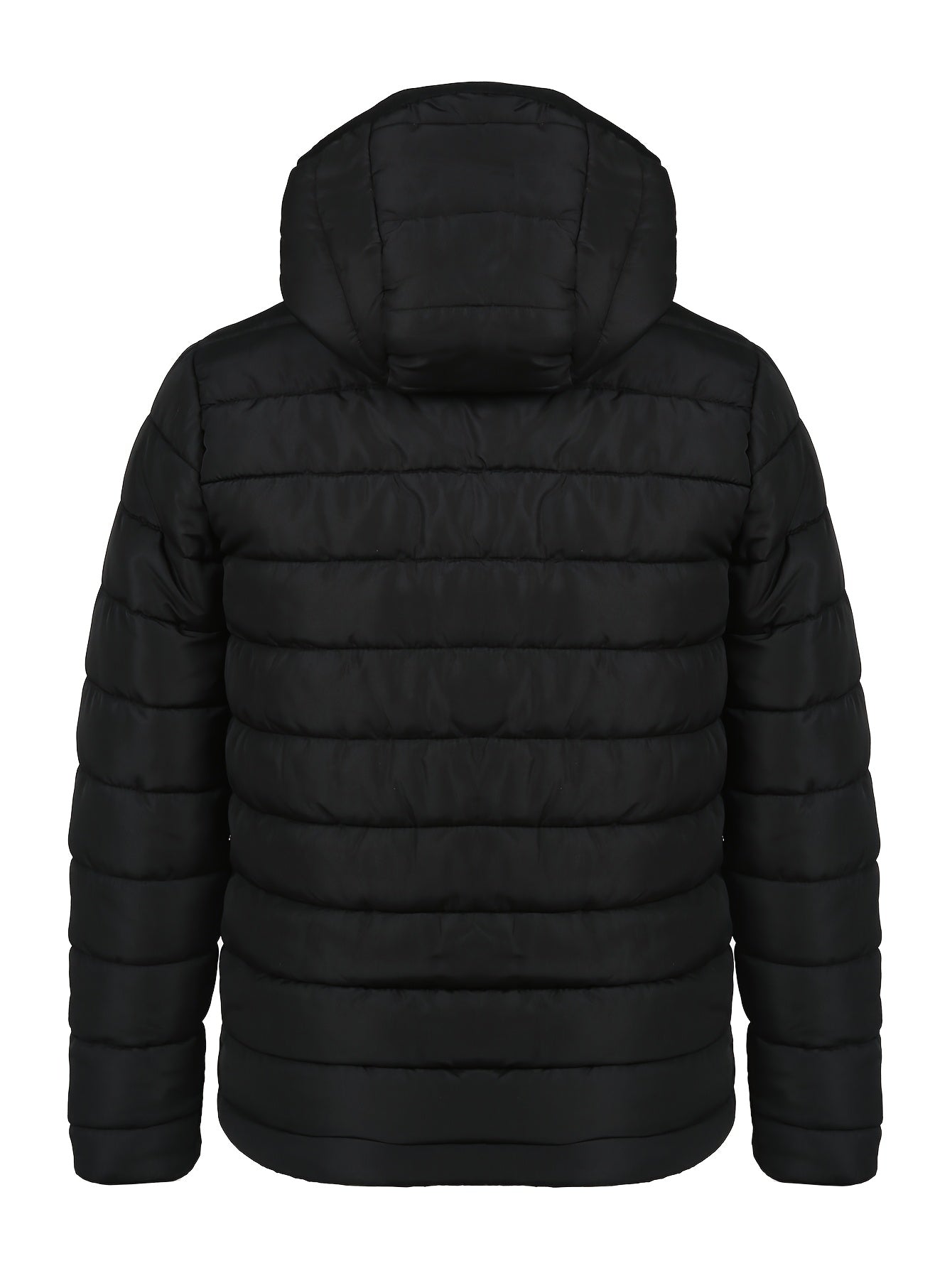 Boys' Black Cotton Jacket for Winter - Warm, Durable, And Stylish Essential Outerwear for Cold Weather Comfort And Protection