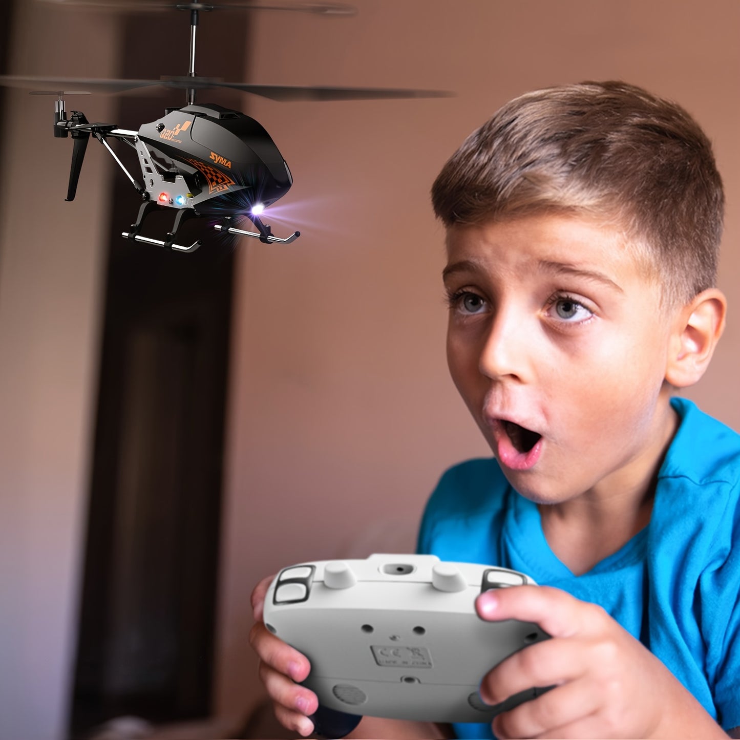 SYMA Q20 Remote Control Helicopter - 35 Channel Altitude Hold USB Rechargeable Durable Alloy Ideal for Ages 8-12