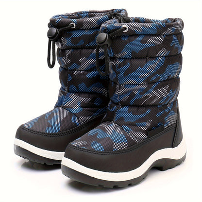 Water-Resistant Winter Snow Boots for Kids - Cold Weather Gear