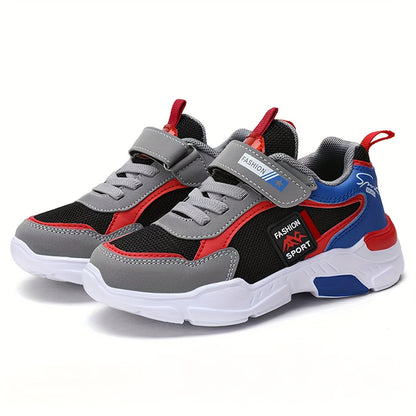 Kids Athletic Sneakers - Breathable Lightweight Running Shoes for Boys  Girls