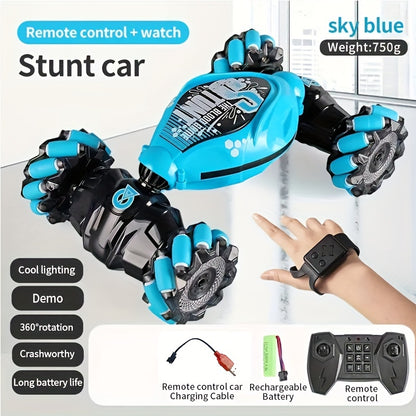 Remote Control Deformation Car - Gesture Sensing Off-road Toy Birthday  Holiday Gift