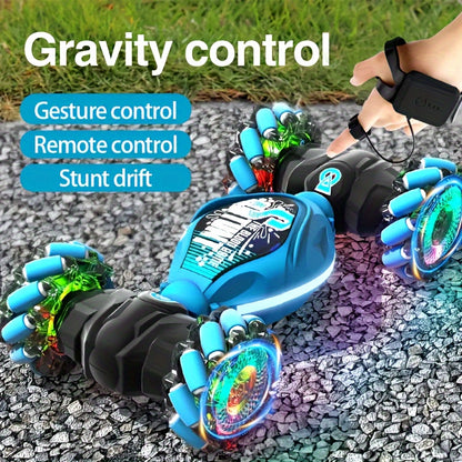 Remote Control Deformation Car - Gesture Sensing Off-road Toy Birthday  Holiday Gift