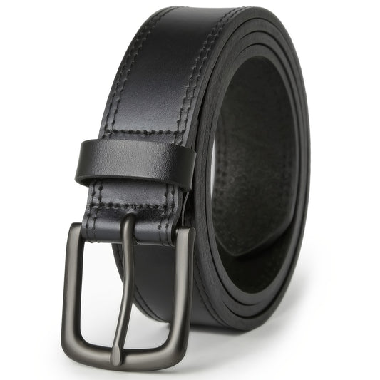 Handmade Full Grain Leather Men's Casual Jeans Belt - Every Day Use with Gift Box