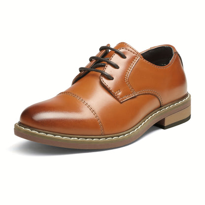 Bruno Marc Breathable Oxford Dress Shoes - Boys' Fashion School Uniform