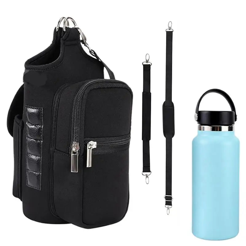 Magnetic Gym Phone Bag - Water Bottle Sleeve  Crossbody Pouch for Outdoor Sports