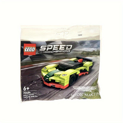 Aston Martin Valkyrie AMR Pro Building Block Set - Speed Champions Gift for Ages 7