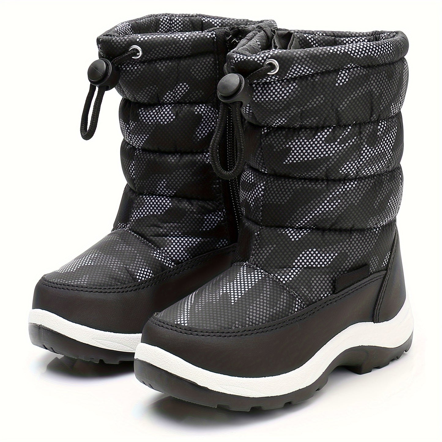 Water-Resistant Winter Snow Boots for Kids - Cold Weather Gear